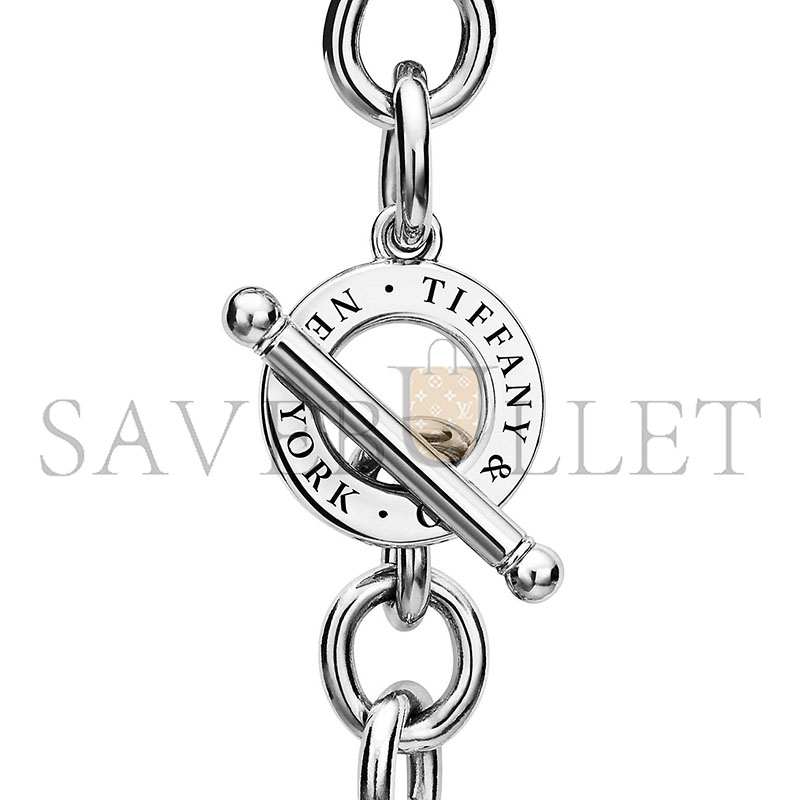 TIFFANY FULL HEART TOGGLE BRACELET IN STERLING SILVER 73333938